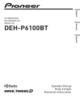 Pioneer DEH-P6100BT Manuel utilisateur