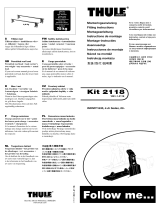 Thule 2118 Manuel utilisateur