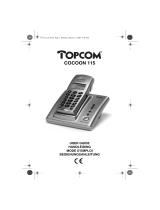 Topcom cocoon 115 Manuel utilisateur