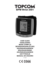Topcom BPM Wrist 2501 Manuel utilisateur