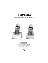 Topcom butler 2900 Le manuel du propriétaire