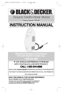 Black & Decker PW1300 Manuel utilisateur
