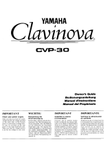 Yamaha CVP-30 Manuel utilisateur