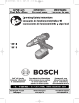 Bosch Power Tools 15618 Manuel utilisateur