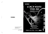 Yamaha YDD65 Manuel utilisateur