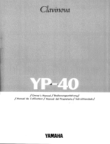 Yamaha YP-40 Le manuel du propriétaire