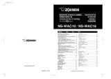 Zojirushi NS-WAC18 Manuel utilisateur