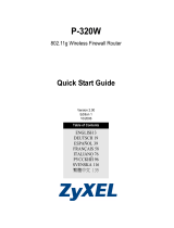 ZyXEL Communications 1-P-320W Manuel utilisateur