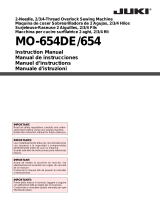 Juki MO-654DE Le manuel du propriétaire