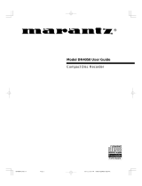 Marantz DR4050 Manuel utilisateur