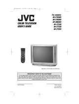 JVC AV 27320 Manuel utilisateur