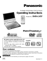 Panasonic DVD-LV57 Manuel utilisateur