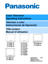 Panasonic CT-20SL14 Le manuel du propriétaire