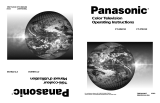 Panasonic CT 27SX12 Manuel utilisateur