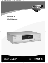 Philips SACD1000 Manuel utilisateur