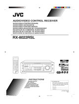 JVC RX-8022R Le manuel du propriétaire