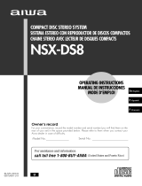 Aiwa NSX-DS8 Manuel utilisateur