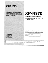 Aiwa XP-R970 Operating Instructions Manual