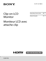 Sony CLM-V55BDL Manuel utilisateur