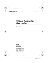 Sony SLV-SE450B Le manuel du propriétaire