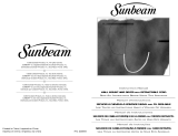 Sunbeam 1629-020 Manuel utilisateur