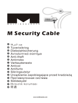 Multibrackets M Security Cable Manuel utilisateur