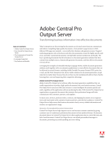Adobe Present Central Pro 5.7, 1U, DVD, ENG Manuel utilisateur