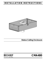 Chief CMA480W Guide d'installation