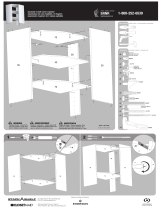 Closet Maid Stackable 3 Shelf Corner Organizer SRNR Manuel utilisateur