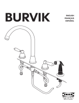 IKEA BURVIK AA-291229-1 Manuel utilisateur