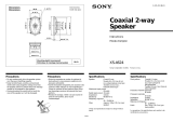 Sony XS-4624 Manuel utilisateur