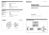 Sony XS-L1535 Guide d'installation