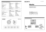 Sony XS-L835 Guide d'installation