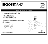 ClosetMaid 7556 Mode d'emploi