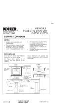 Kohler K-2267-G9 Guide d'installation