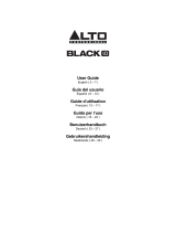 Alto Black 10 Manuel utilisateur