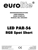 EuroLite LED PAR-56 Manuel utilisateur
