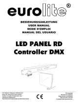 EuroLite LED PANEL RD Controller DMX Manuel utilisateur