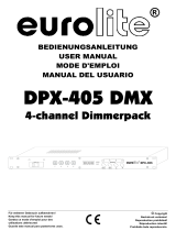 EuroLite DPX-405 DMX Manuel utilisateur