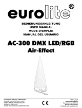 EuroLite AC-300 DMX LED/RGB Air Effect Manuel utilisateur