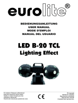 EuroLite LED B-20 TCL Manuel utilisateur