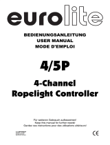 EuroLite 4/5P Manuel utilisateur