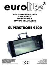 EuroLite Superstrobe 2700 Manuel utilisateur