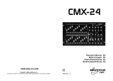 JBSYSTEMS CMX-24 Le manuel du propriétaire