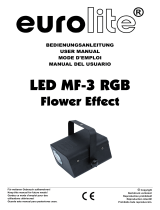 EuroLite LED MF-3 RGB Flower Effect Manuel utilisateur