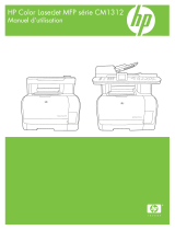 HP Color LaserJet CM1312 Multifunction Printer series Le manuel du propriétaire