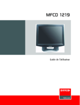 Barco MFCD-1219 Mode d'emploi