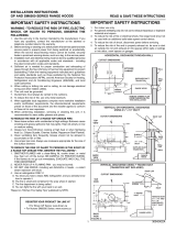 NuTone RL6100BP SERIES Installation Instructions Manual