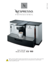 Nespresso ES 100 Manuel utilisateur