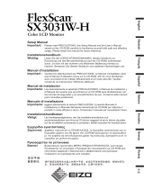 Eizo SX3031W Le manuel du propriétaire